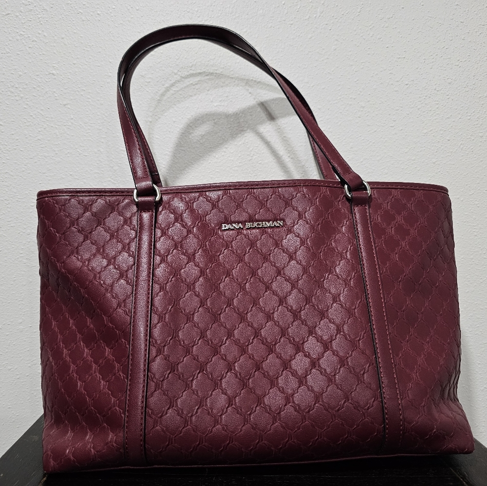 Dana Buchman Purse - Maroon/Wine